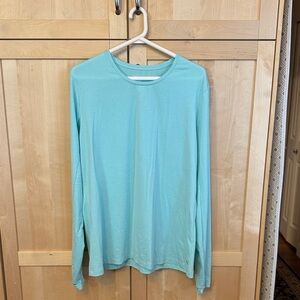 Athletic Works Women's Long Sleeve Tee - Light Blue